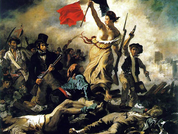 Marianne di Delacroix, il dipinto che ha ispoirato molti fotografi, dal Sessantotto francese a oggi. Ma la propaganda va premiata nel reportage?