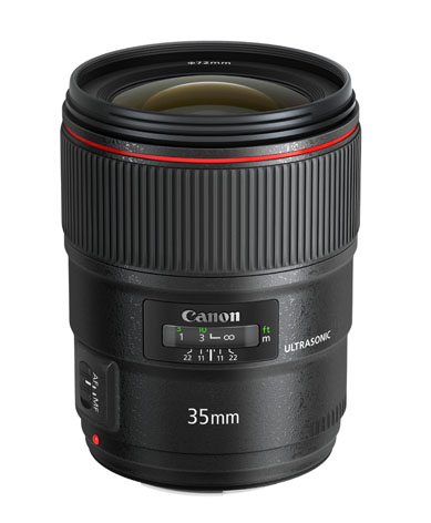 Canon EF 35mm F1.4L II USM, con tecnologia BR