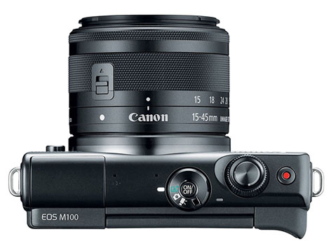 Canon EOS M100, dalla EOS M10 a prestazioni più avanzate Canon EOS M100, sensore da 24 Mega e processoreDigic 7