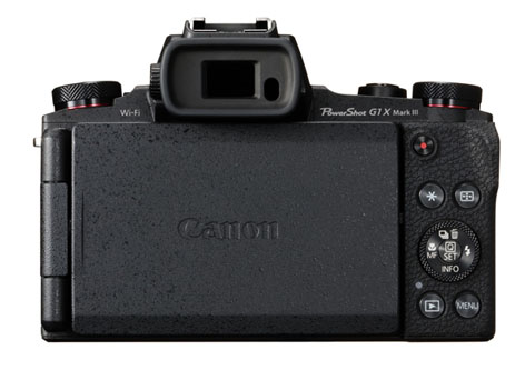 Canon PowerShot G1 X Mark III, compatta dalle alte prestazioni Canon PowerShot G1 X Mark III con LCD e mirino elettronico OLED ad alta risoluzione