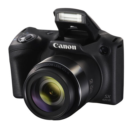 Canon PowerShot SX420 IS, bridge superzoom con flash