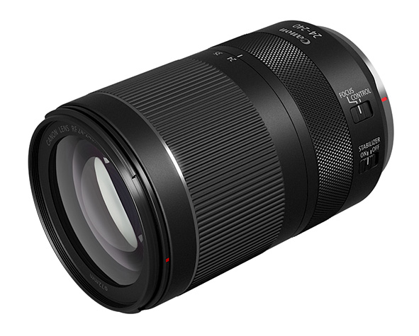 Canon RF 24-240mm F4-6.3 IS USM per mirrorless full frame.