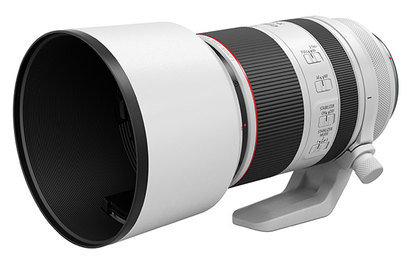 Canon RF 70-200mm F2.8L IS USM per mirrorless full frame