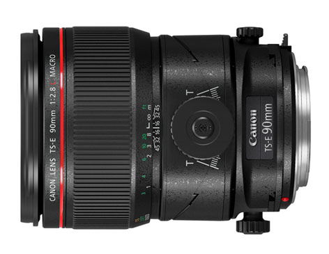Canon TS-E 90mm F2.8L Macro, focale medio tele Till&Shift
