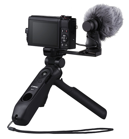 Canon Tripod Grip HG-100TBR, impugnatura per Vlogger e Youtuber Canon Tripod Grip HG-100TBR, impugnatura per fotocamere leggere e compatte.