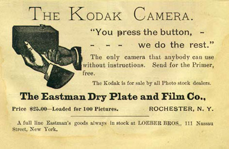 La Colonna Infame, Kodak e la fotografia facile