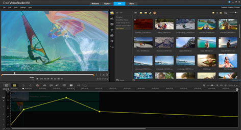 Corel VideoStudio Ultimate X10, nuove funzionalità e dissolvenze più semplici
