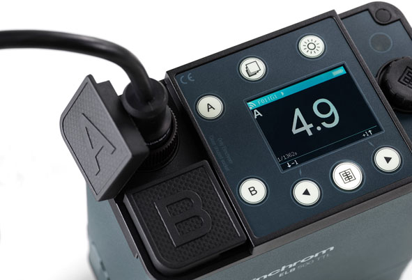 Elinchrom ELB500 con funzionalità High Speed Sync e TTL/manuale Elinchrom ELB500, funzioni TTL e manuali, High Speed Sync