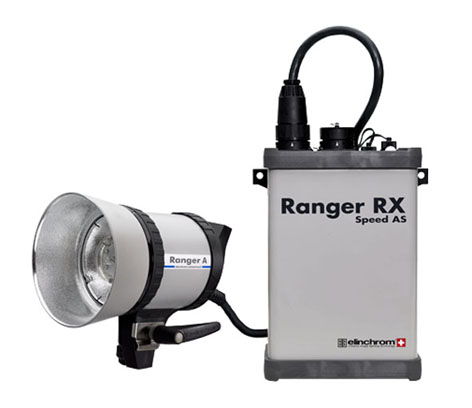 Elinchrom Ranger RX SpeedToGo AS con torcia S, con poitenza da 1.100W/s