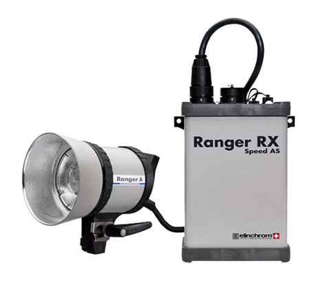 Elinchrom Ranger RX SpeedToGo AS con torcia S, per lampi professionali Elinchrom Ranger RX SpeedToGo AS con torcia S, con poitenza da 1.100W/s