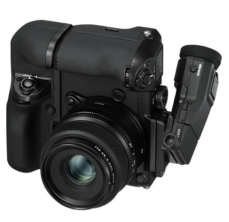 Fujifilm GFX 50S, mirrorless medioformatocon mirino staccabile e regolabile