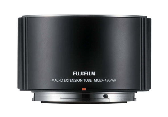 Tubi di prolunga per fotografia Macro nel sistema Fujifilm GFX Fujifilm MCEX-45G WR, il secondo tubo di prolunga, novità per il medioformato GFX