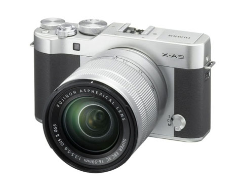 Fujifilm X-A3, mirrorless per selfie e video faidate