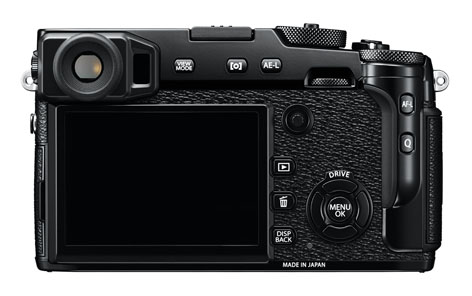 Fujifilm X-Pro2, mirrorless professionale con X-Trans Cmos III, back