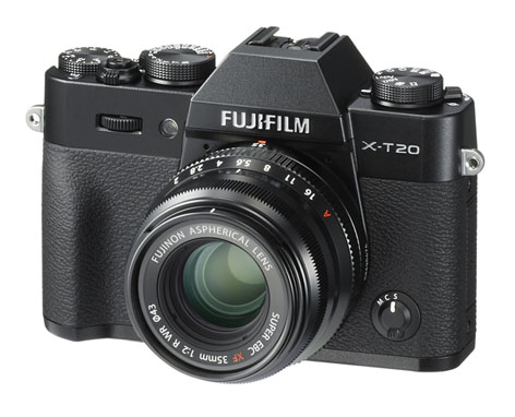 Fujifilm X-T20, mirrorless APS-C con X-Trans CMOS 24.3 Mega