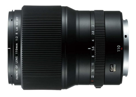 Fujinon GF110mm F2 R LM WR per medioformato GFX 50S