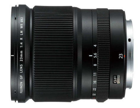 Fujinon GF23mm F4 R LM WR per medioformato GFX 50S