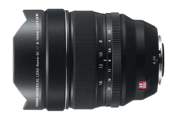 Fujinon XF8-16mm F2.8 R LM WR, zoom grandangolare per X-Series mirrorless