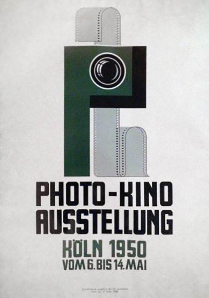 Photokina 2020 cancellata Il manifesto della prima edizione di Photokina, la più importante fiera della fotografia.