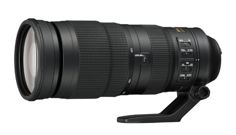 Nikkor AF-S 200-500mm F5.6E ED VR, telezoom pro