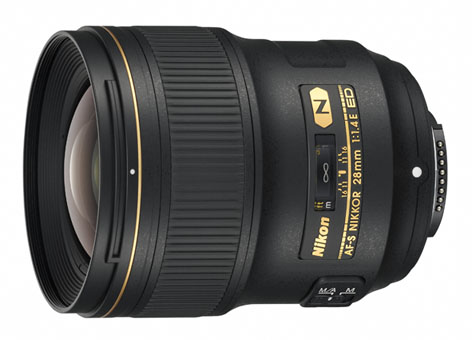 Nikkor AFS 28mm F1.4 E ED per reflex full frame