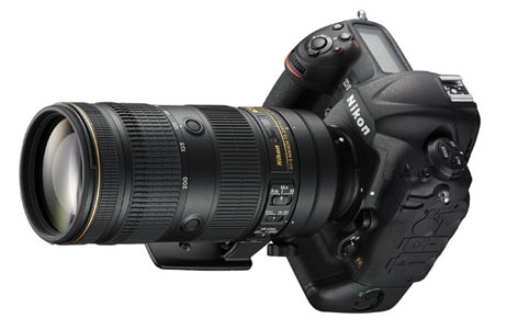 Nikkor AF-S 70-200mm F2.8E FL ED VR, il telezoom per full frame montato su Nikon D5