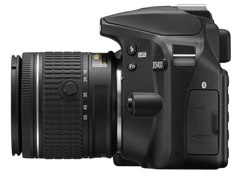 Nikon D3400, reflex DX entry level con sensore 24.2 Mega e processore Expeed 4