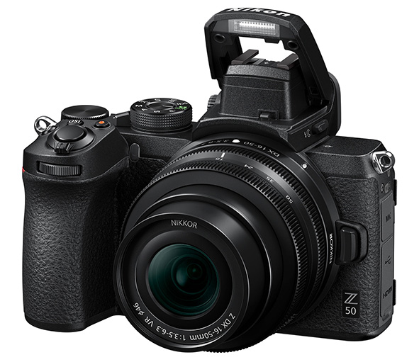 Nuova mirrorless APSC Nikon Z50.