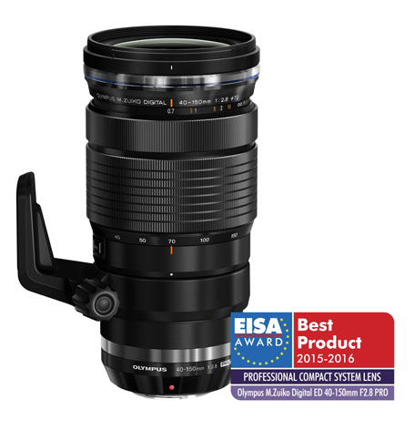 Olympus M.Zuiko Digital 40-150mm F2.8 Pro vince premio EISA come miglior obiettivo professionale