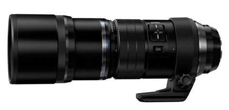 Olympus M.Zuiko ED 300mm F4 PRO IS compatto e leggero per mirrorless