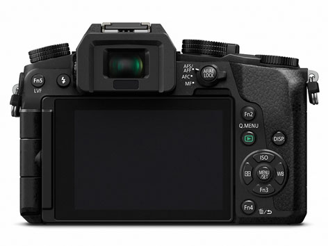 Panasonic Lumix G7, tre ghiere di controllo per le varie funzionalità