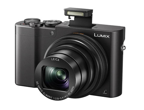 Panasonic Lumix TZ100, compatta superzoom flash popup