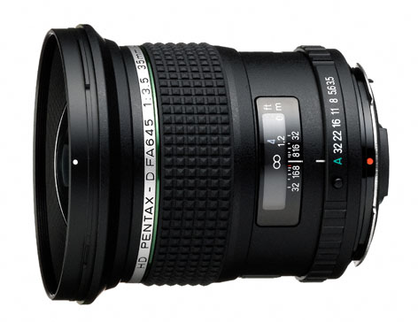 Pentax-D FA645 35mm F3.5, grandangolare per reflex medio formato