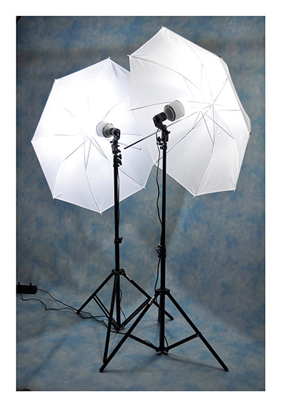 Il kit LED per still life e ritratti, Portrait LED 45W E27