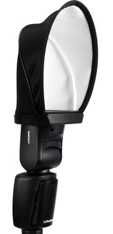Profoto A1, light shaping dedicati Profoto A1, flash a slitta con accessori dedicati