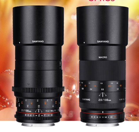 Samyang 100mm Macro, tele luminosi per fotografia e cinema