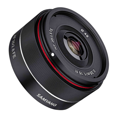 Samyang AF 35mm F2.8 FE, grandangolo per le mirrorless Sony full frame e APS-C