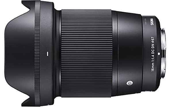 Sigma 16mm F1.4 DC DN Contemporary per mirrorless APSC Sigma 16mm F1.4 DC DN Contemporary per canon EOS M.