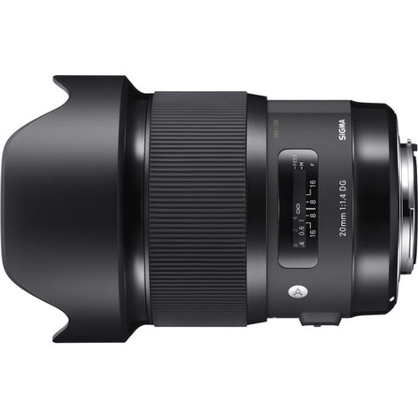 Sigma Art 20mm F1.4 DG HSM per full frame