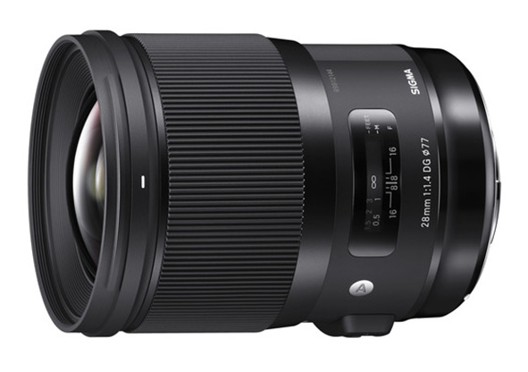 Sigma Art 28mm F1.4 DG HSM per full frame, focale classica di elevata qualità.