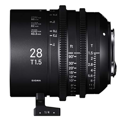 Sigma Cine 28mm T1.5 FF, impatto grandangolare per i videomaker