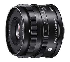 Sigma Contemporary 45mm F2.8 DG DN, focale fissa di uso quotidiano Sigma Contemporary 45mm F2.8 DG DN per Sony E e L-Mount, mirrorless full frame.