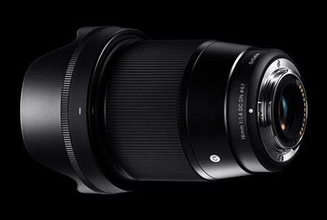 Sigma Contemporary 16mm F1.4 DC DN per fotocamere mirrorless APS-C e Micro Quattro Terzi