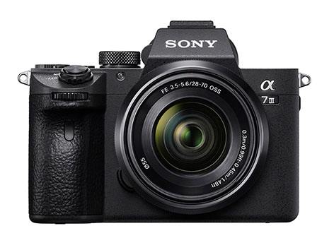 Aggiornamenti firmware per Sony A9, A7R III e A7 III.