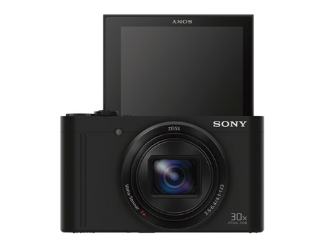 Sony CyberShot WX500 con LCD da selfie