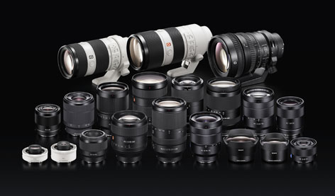 Sony e-mount per mirrorless full frame e APS-C