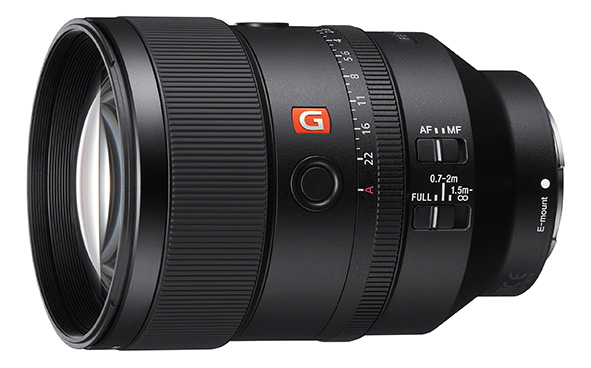 Il nuovo Sony FE 135mm GM F1.8 per mirrorless full frame E-Mount.