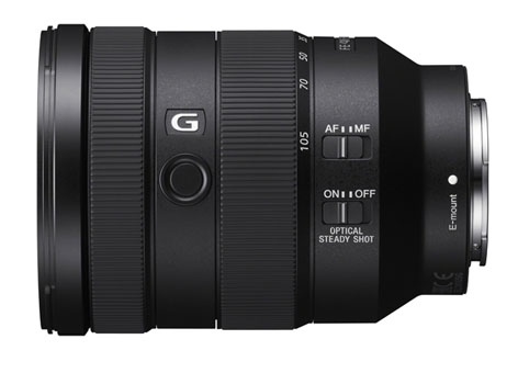 Sony FE 24-105mm F4 G OSS, zoom per full frame Sony FE 24-105mm G F4 per mirrorless full frame