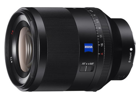 Sony Prime Zeiss Planar T* FE 50mm F1.4 per mirrorless full frame