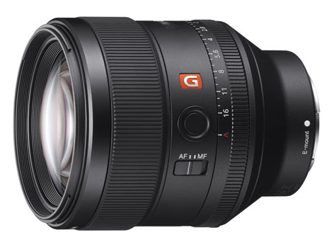 Sony SEL 85mm F14 GM, ottica full frame da ritratto